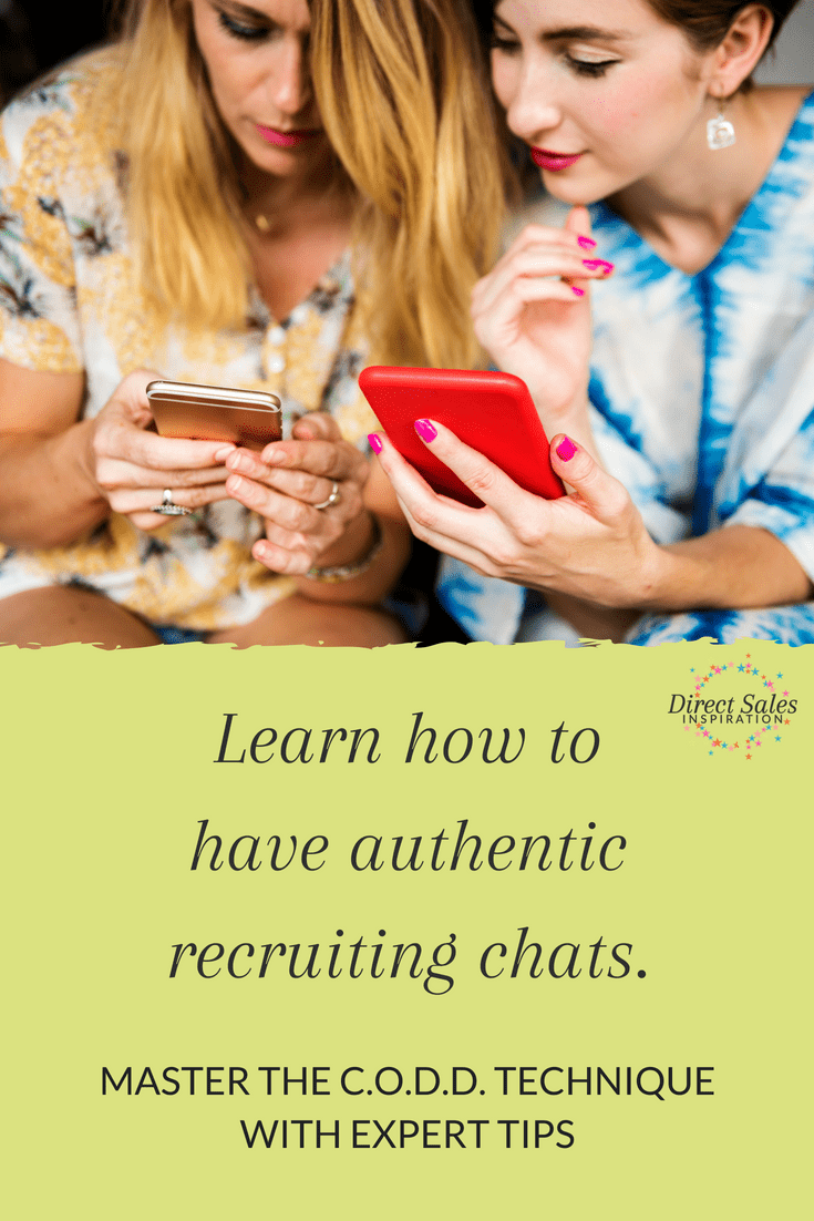 Use this easy structure to make those recruiting chats easy and fun.