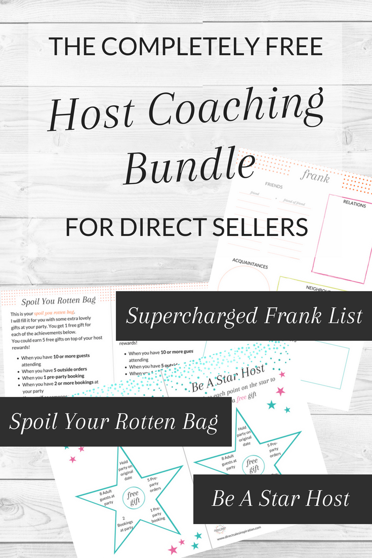 Grab the host coaching bundle to make your direct sales parties a success.