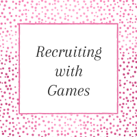 Recruiting games you can play at your next direct selling event. Grab the FREE printable too.