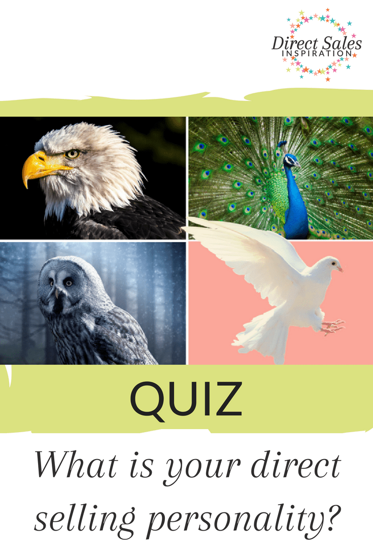 Direct Selling Personality Quiz. Find out your personality and get personalized information.