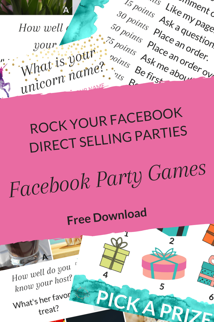 Get better results from your facebook parties - direct sales
