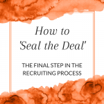 Title: How to Seal the Deal