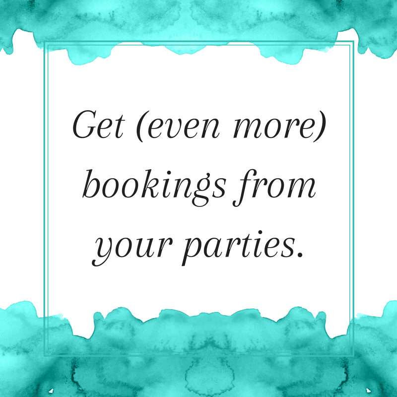Title: Get (even more) bookings from your parties