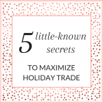 Title: 5 Little-known secrets to maximize holiday trade