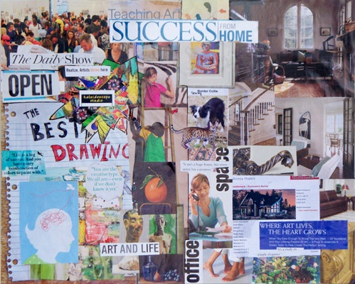 Vision board example
