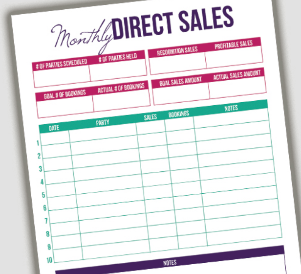 Direct Sales Tracker