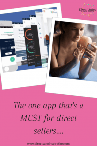 The app that's a MUST for direct sellers...