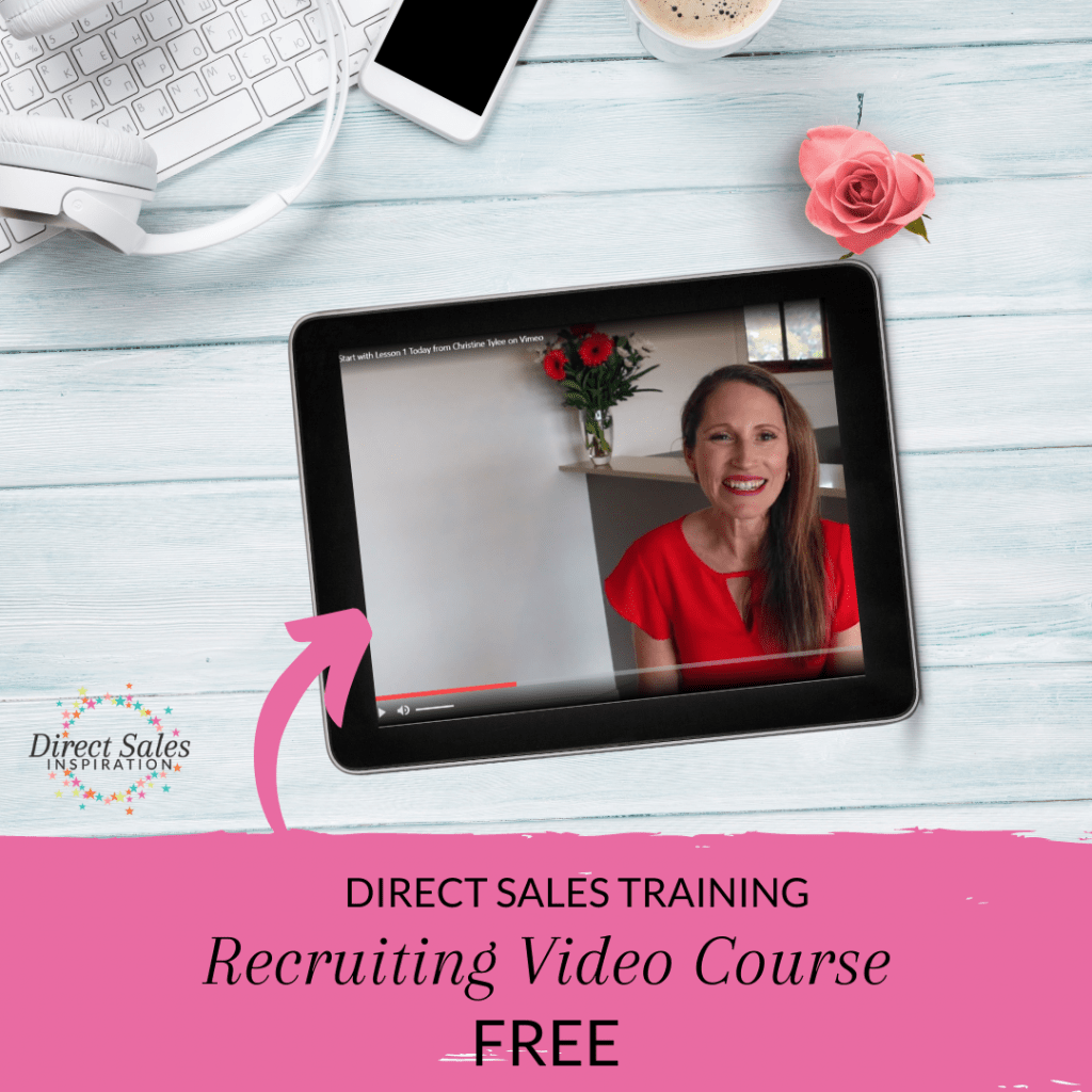 Free recruiting mini course for direct sellers