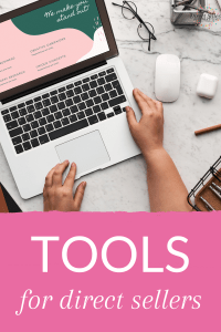 Tools for direct sellers